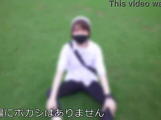 Model Babe Pounded Outdoors