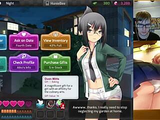 in this uncensored hentai, tiffany from huniepop gets bent over for doggystyle