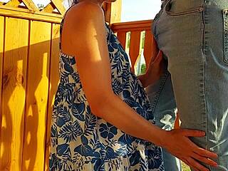 Hey, my russian neighbor checked out my dacha, so i gave her a blowjob and she squirted in 69!