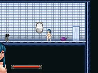 succubus futanari cums twice in zombie girls