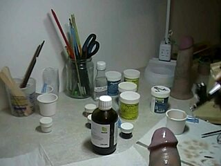 How to Paint a Prosthetic Penis for Art