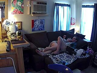 Slutty Host Sucks Cock on Cam