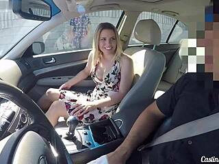 Naughty blonde waits for hardcore assfucking and anal licking at home