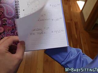 sexy milf red takes a huge load on her tits