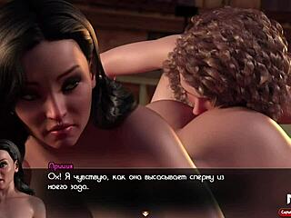 stuffed masseuse's ass with cum, begging for more