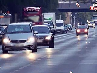 Deutsche Schlampe Teen 18+ Picked Up for Outdoor POV Sex on the Street with Small Tits