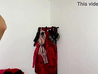 Shop assistant strips down for you! Watch her lingerie tease in wild roleplay action.