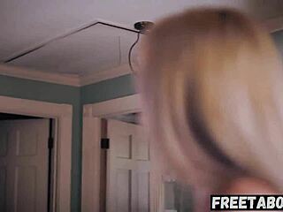 Scared teen lexi lore discovers the secret and pays with her body in full taboo movie!