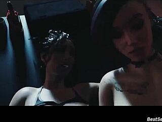 Young brunette prostitutes herself for grandfather's assfucking creampie