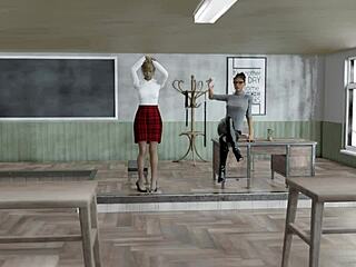 careful what you wish for spanking animation in garage