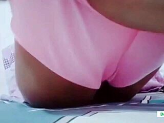 Hot Indian Girl Caught Masturbating and Fingering with Boyfriend at Night