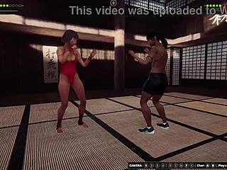 i watch dela and josie wrestle naked in 3d