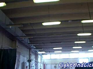 euro lezzies wrestling and seducing pussies with toys and muff diving