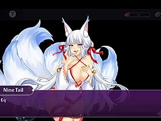 Blonde gets cum on feet