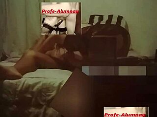 Hidden Teacher Seduces Student in Lingerie Oral and Anal Play