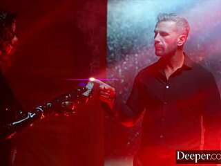 Hey, wanna see Goddess Elena Koshka in a wild fantasy threesome with deepthroat action?