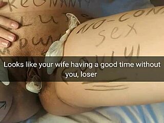 Lewd wife Milky Mari turns cumdump for her lover!