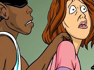 I fucked my redhead teacher bent over with monster cock in doggystyle