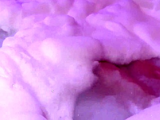 Beautiful Latina mother-in-law enjoys jacuzzi bath in motel before getting fucked by friend's cock