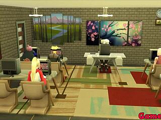 Boruto Cap 2: Itachi Takes a Drink with Hinata, Ends in Pool Fucking Like a Total Slut Who Loves Anal Sex