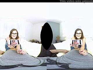 Holly Banks enjoys her wanking session in reality