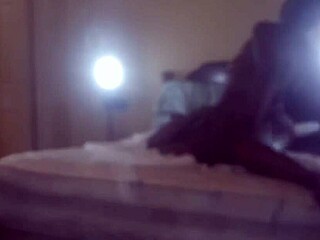 Enjoy that ebony milf's bubble butt pussy.