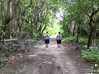 Army boys say, Naughty teaching day turns into wild gay sex?