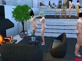 ड्रैगन बॉल बुल्मा हार्ड एनल एक्शन में लती है