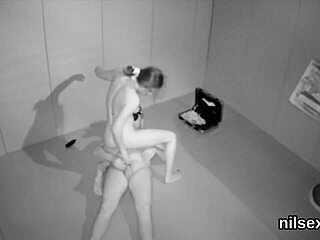 Naughty nympho dragged to butt hole madhouse for weird therapy