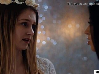 I caugh my lesbain freind at the weddin, alex coal and bunny colby