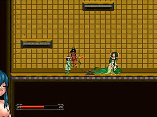 Nayla's Castle Hentai Game Ep 4: Double Penetration!