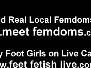 Ayanna Begs Leyla to Lick and Suck Her Purple Toes in Fetish POV