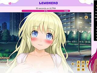 Vtuber Lewdneko Plays Lewd Game