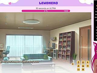 Vtuber Lewdneko Plays Lewd Game