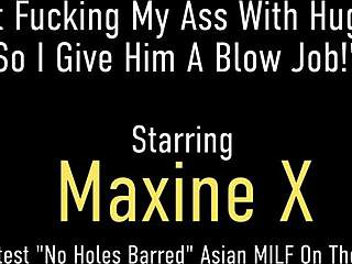 Maxine Sucks Scott Rhodes Cock After Dildo Creampie