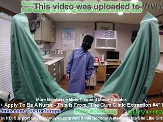 Semen Extraction by Doctor Tampa at Cum Clinic with Nonbinary Medical Perverts