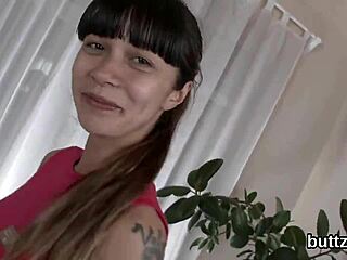 have you seen this gorgeous slender teen getting her asshole ridden hard?