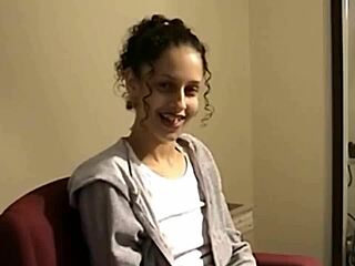 the teen eagerly sucks the cock with intense desire