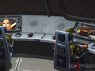 i watch the sex android playing with a hot girl in the lab