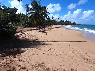 Estela rides with intense passion and voyeuristic thrill