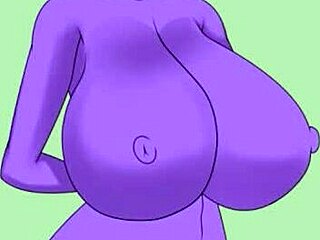 Devil Girl with Big Tits in Speed Painting Fantasy