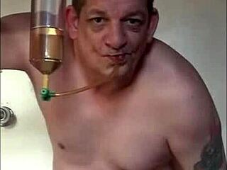 bisexual guy swallows own pee, wishing for yours instead, huh?