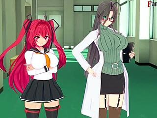 Explore the world of Japanese hentai games and animated fantasies with Shinmai Maou NTR Testament Part 2