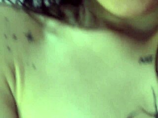 asian cutie with small waist and tattoos gets rimmed and face-sat in bedroom double bang session