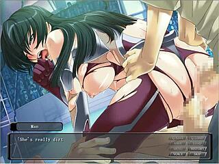 Watch Taimanin Asagi get banged in this wild gangbang scene!