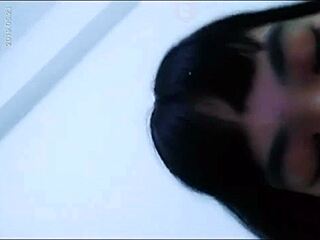 Hot Asian teen 18+ shows wet pussy with bottle play