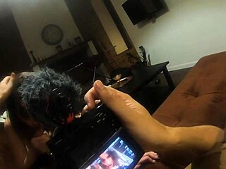 Behind The Scenes, Sexy Cleaning Session Ended In Hot Sex!