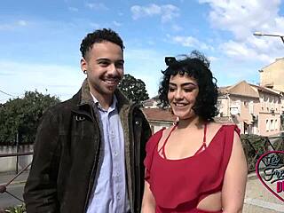 azylis, the wild 18+ french amateur, loves getting wild in lingerie with her petite frame