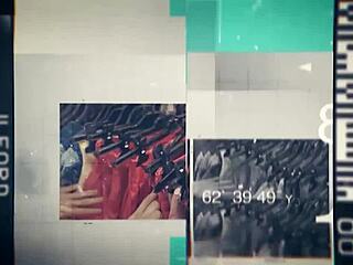 busty asian nicole doshi gets caught and used by mall cop in shop