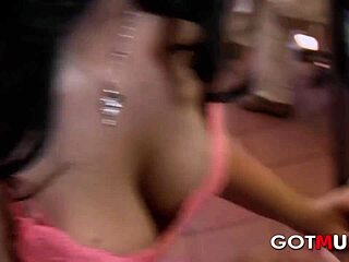 Is that your mum with those big tits? Angelica Raven gets a facial.